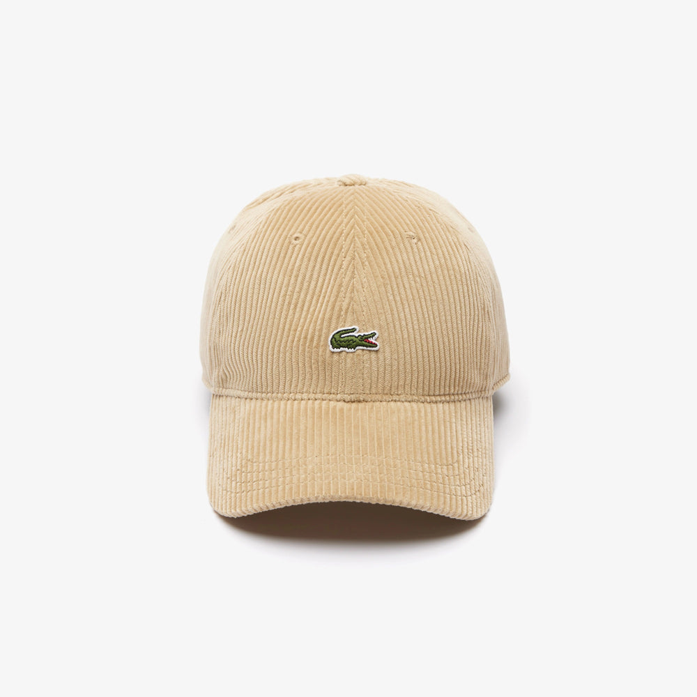 Lacoste Rk3447 Corduroy Cap