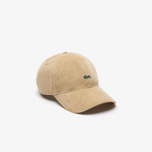 Lacoste Rk3447 Corduroy Cap