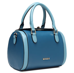 Bessie Two Tone Bowling Bag