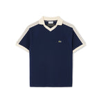 Classic Fit Piqué Panel Polo Shirt