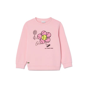 Lacoste Kids SJ2456 Flower Print Sweat