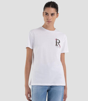R Logo T-Shirt W3572E Replay –