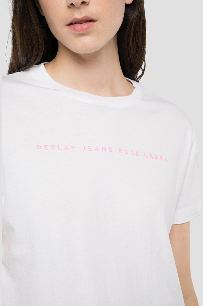 Rose W3572B Label T-Shirt – Replay
